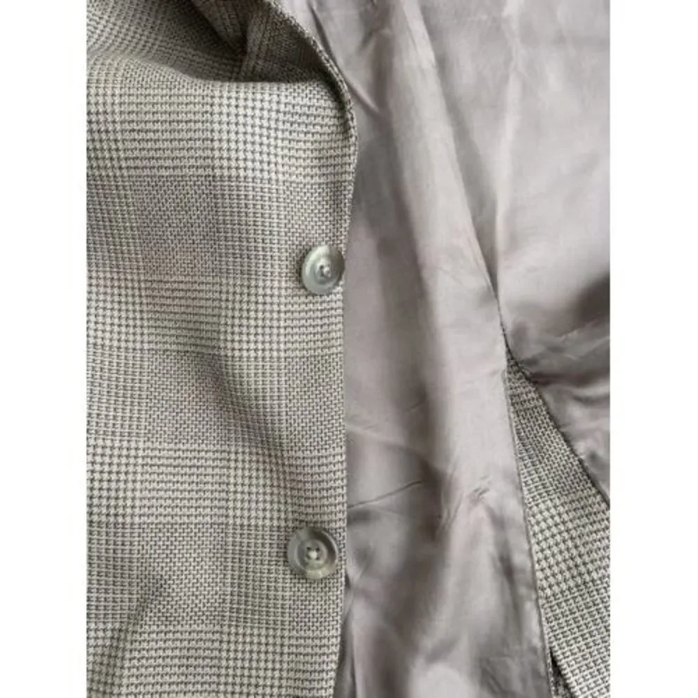Vintage Hart Schaffner Marx Men's Plaid Check Blazer Sport Coat Jckt See Picture